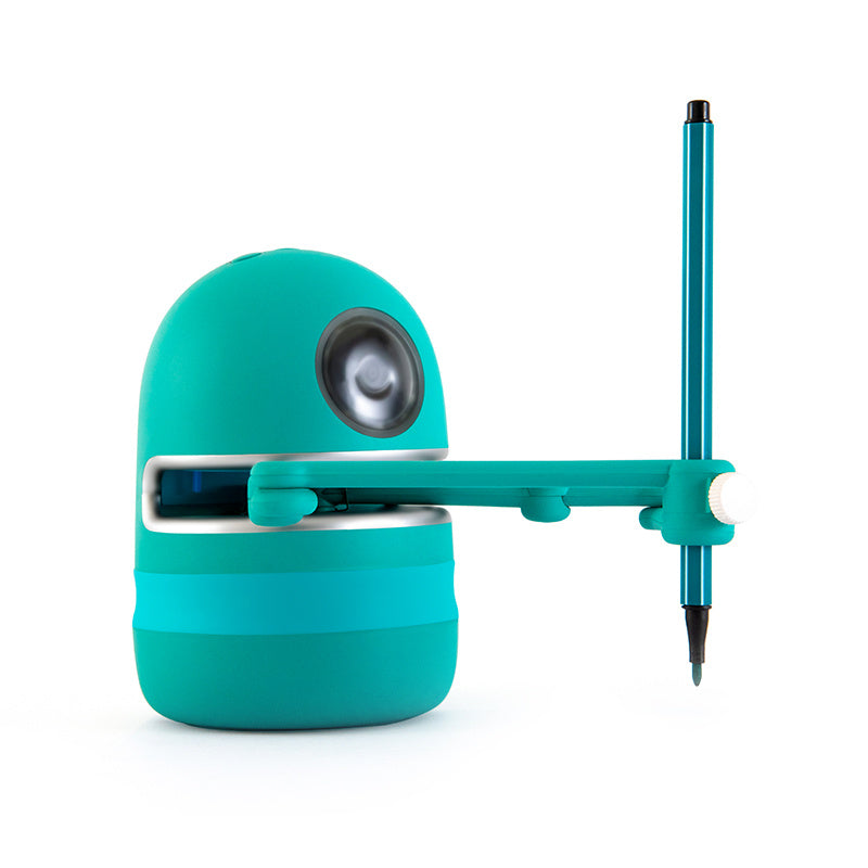 Painting Robot Kindergarten Children