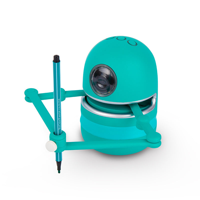 Painting Robot Kindergarten Children